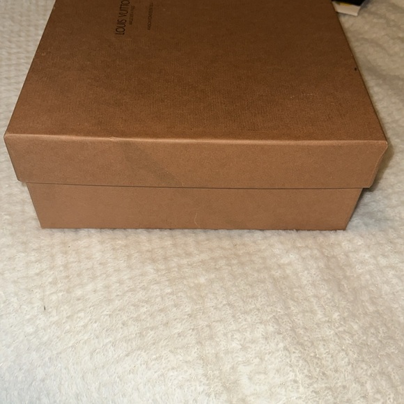 Louis Vuitton 1993 Vintage Brown Epi storage Box w/Ribbon & tissue paper - Picture 4 of 7